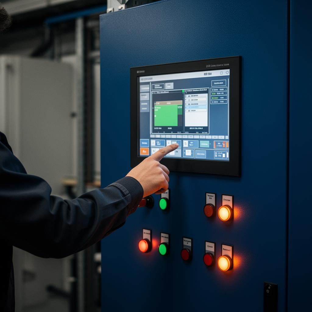 PLC panel